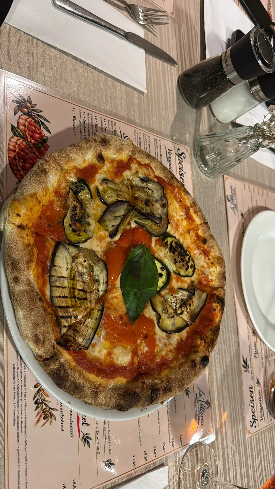 Pizza Verdure mit Grillgemüse